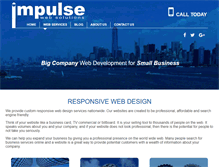 Tablet Screenshot of impulsewebdesigns.com